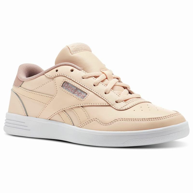 Tenisi Reebok Royal Techque T Lx Dama Roz/Albi Romania ZD5739WU